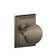 Schlage Addison Dummy Door Knob - Aged Bronze Decorative Trim For Interior Doors